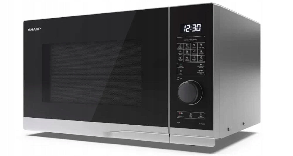 Sharp YC-PS254AE-S Solo Microwave Oven – 25 L, 900 W, 10 Power Levels, LED Manufacturer code YC-PS254AE-S
