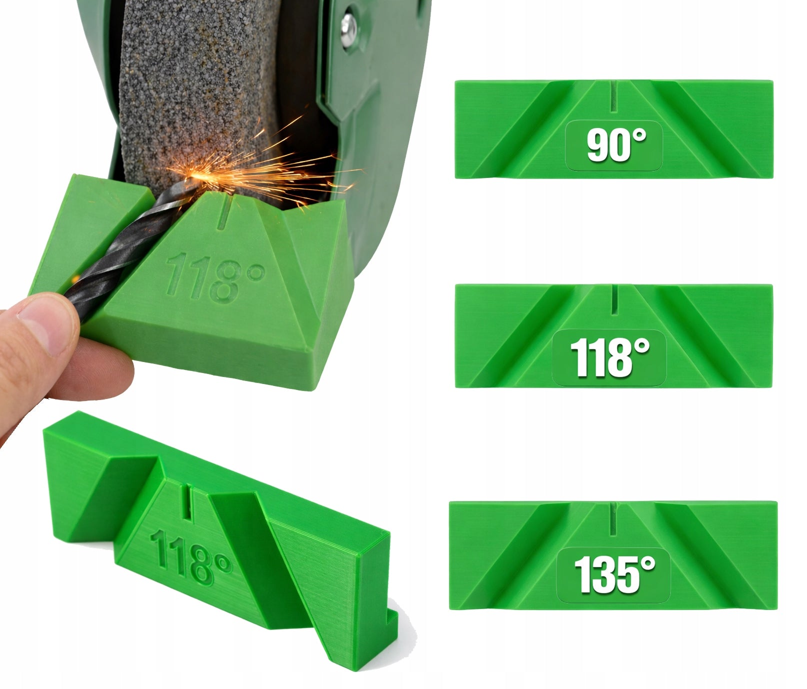 Sharpener HOLDER ADAPTER GRINDER Guide Measurement Drill Sharpening