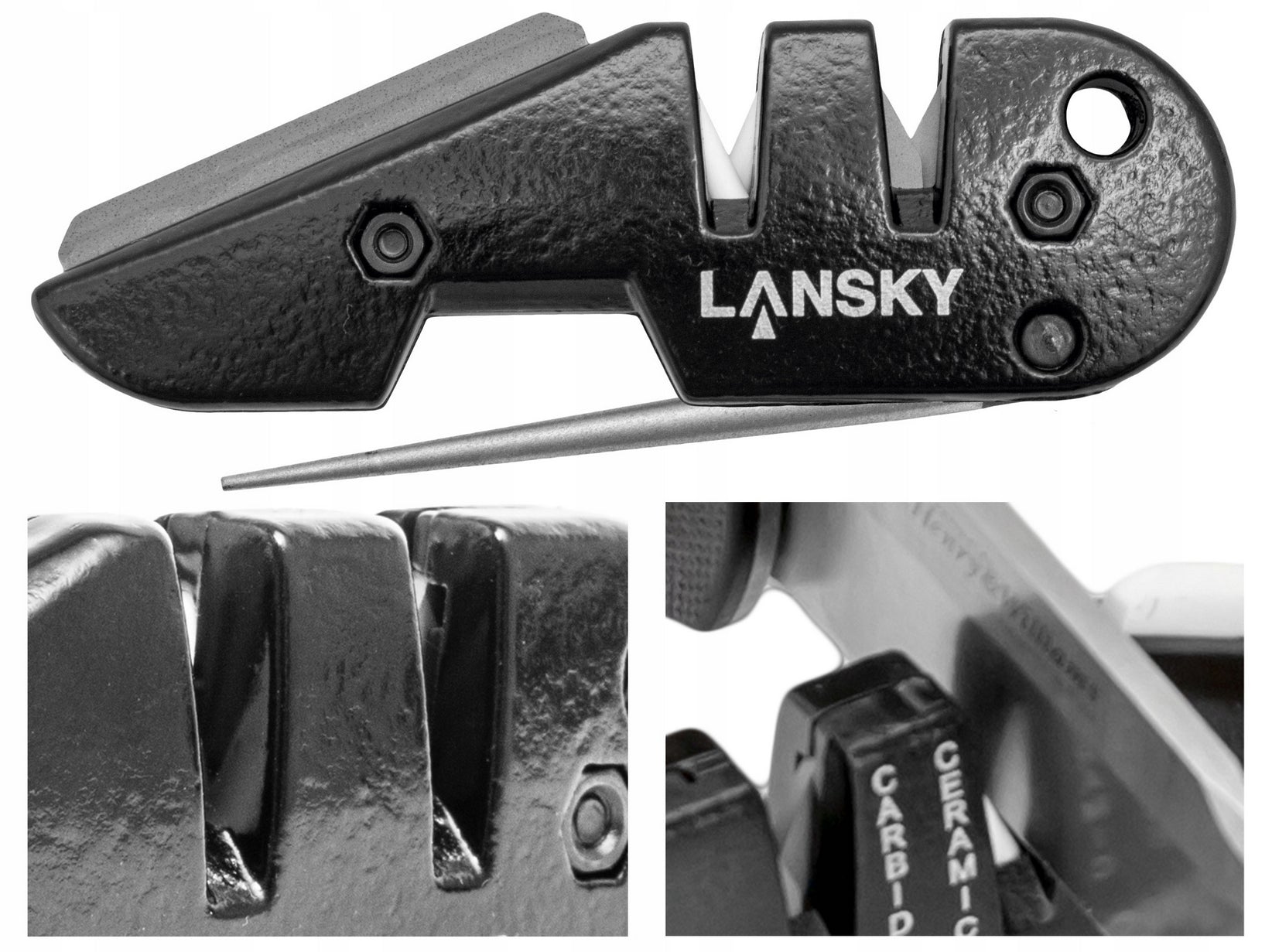 Sharpener Lansky BLADEMEDIC diamond ceramic multifunctional whetstone