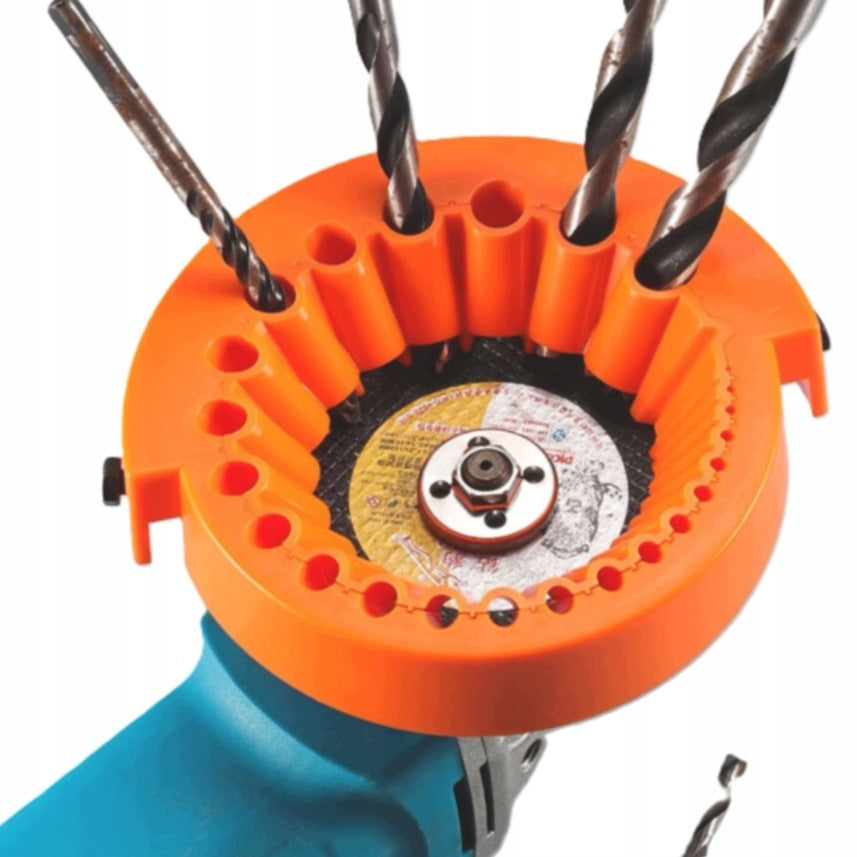 Sharpener for drills 0.1 – 12.5mm – adapter for sharpening on angle grinder