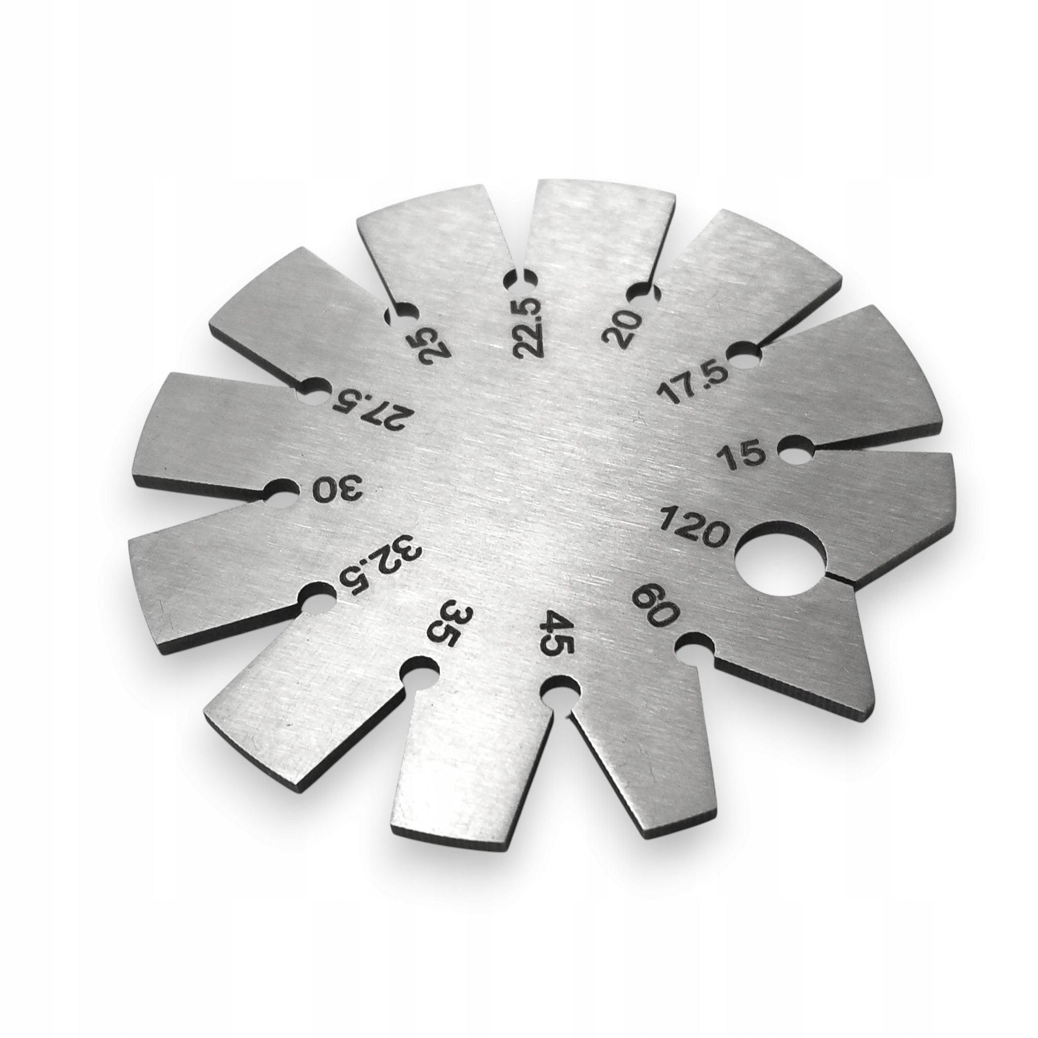 Sharpening angle test for plow knives and chisels angle gauge Manufacturer code WN0019