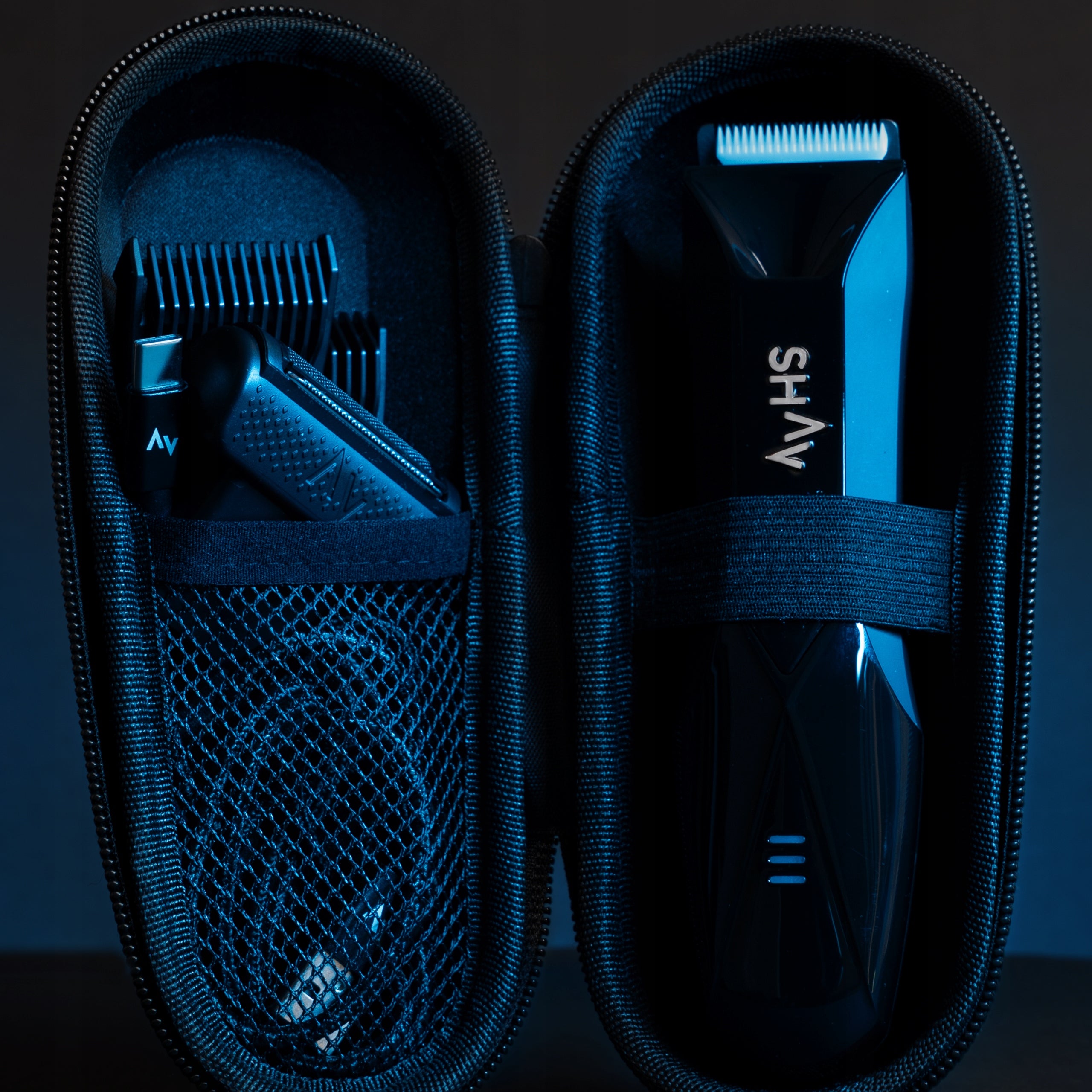 Shav 2 - Travel Case for Hair Shaving Machine | facial hair Packaging status original
