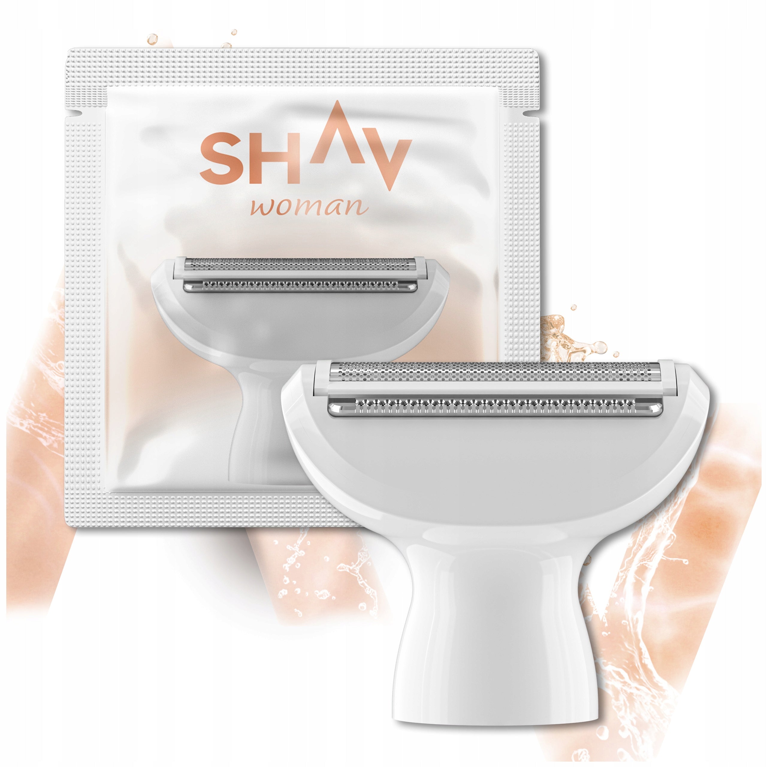 Shav Woman - 3x Replacement Foil Base Blade for Shaving for Women Packaging status original