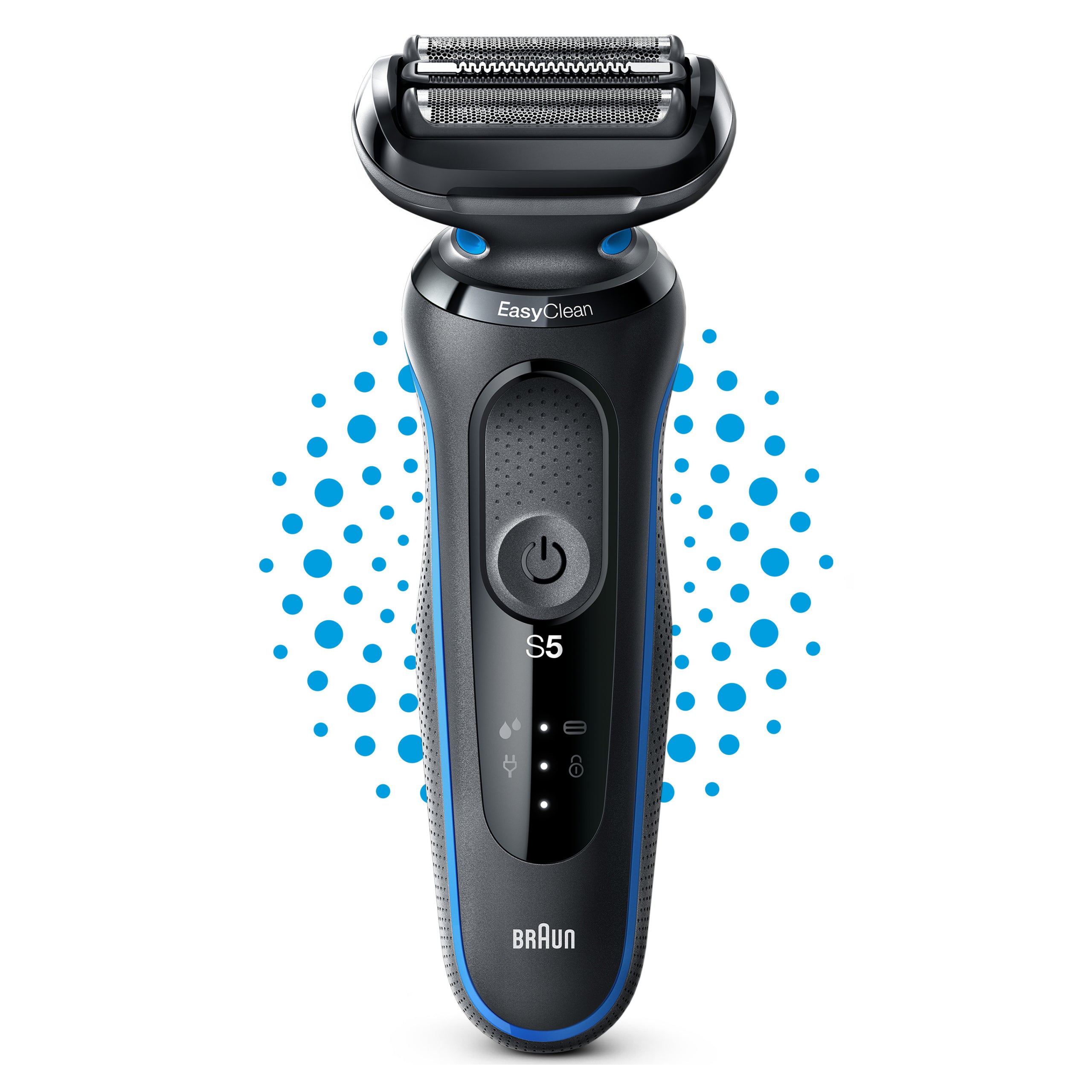 Shaver Braun series 5 51-B1000s Wet & Dry blue Dominant color blue