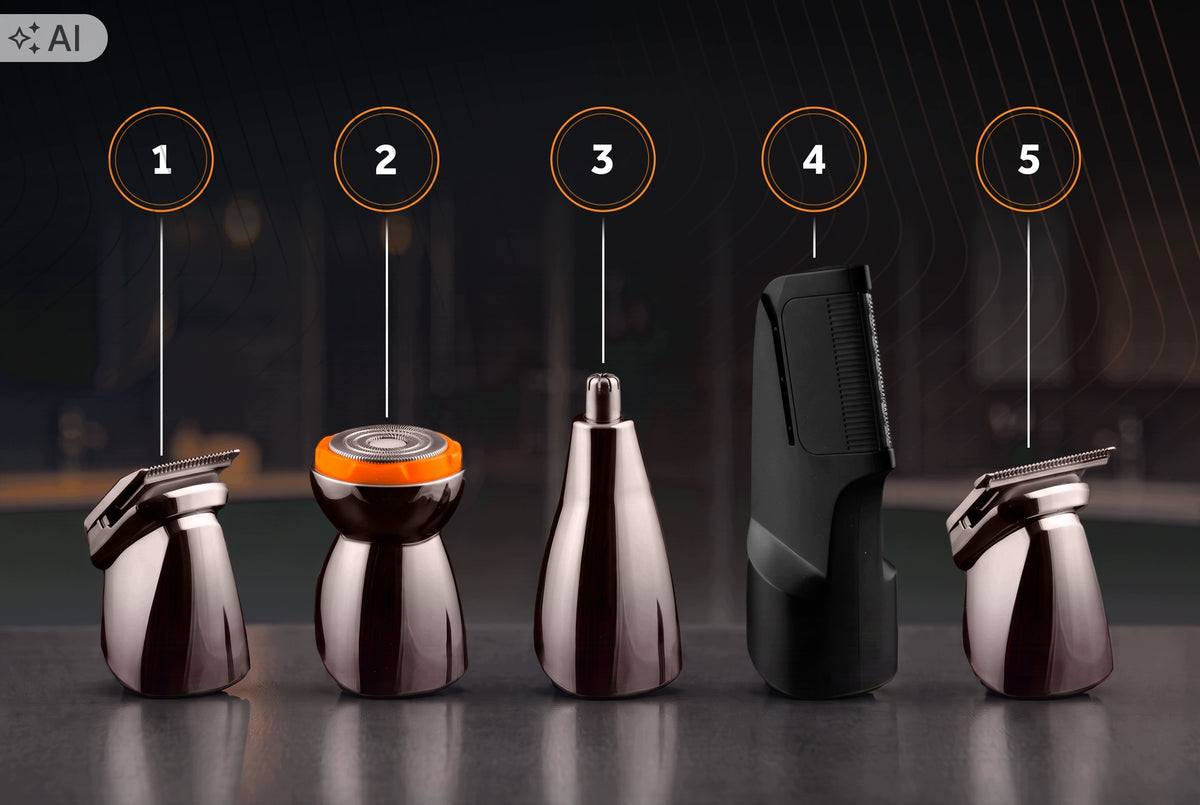 Shaver Hair Trimmer Beards and Body Set Berdsen BD-270 15in1 Manufacturer code 327000