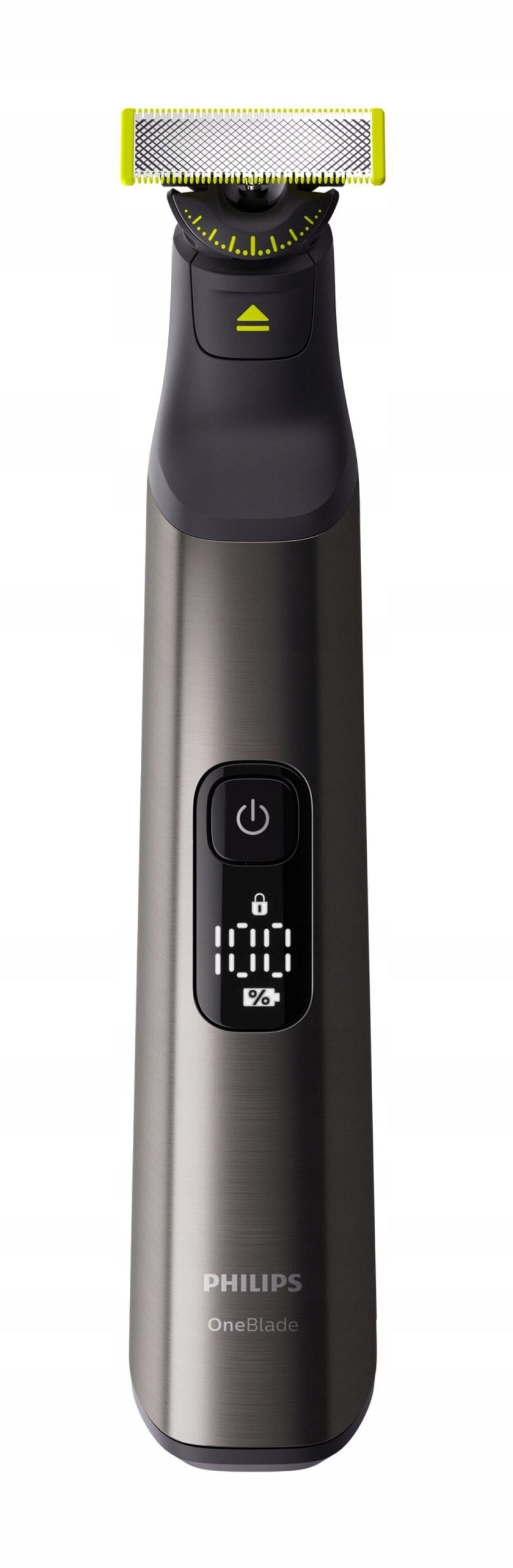 Shaver Philips OneBlade Pro 360 adjustable case cap + blade QP6552/15 Dominant color silver/gray