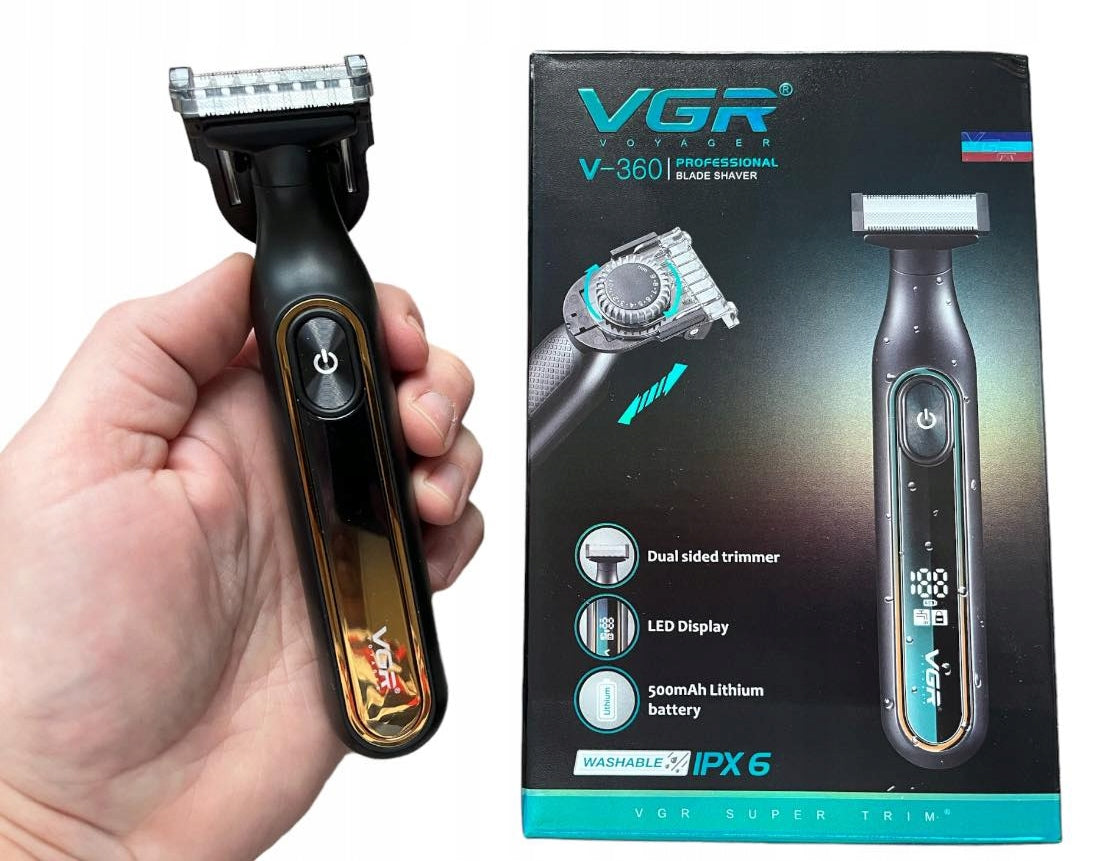 Shaver VGR Men's body shaver for beard hair V360 Manufacturer code BLADE SHAVER 360