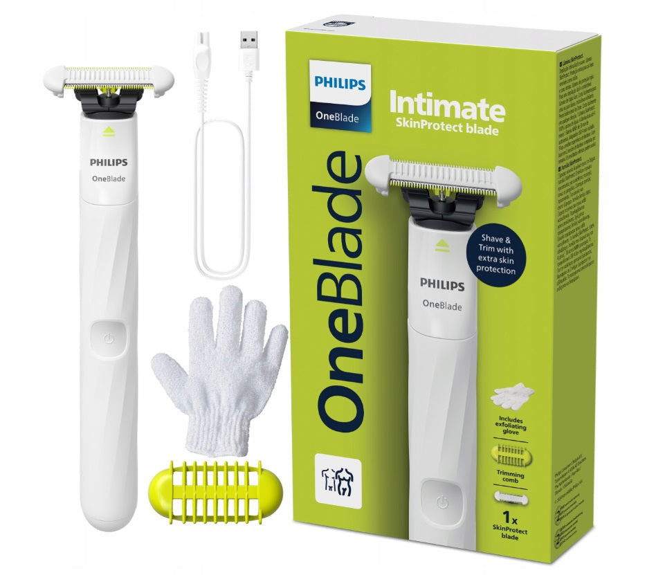 Shaver Waterproof razor Philips OneBlade Intimate QP1924/24 Packaging status original