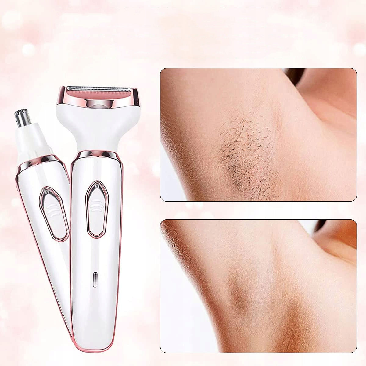 Shaver Women's MACHINE Epilator Nose Trimmer Body Armpit Bikini Medical device type accessories for a medical device or a product without an intended medical purpose