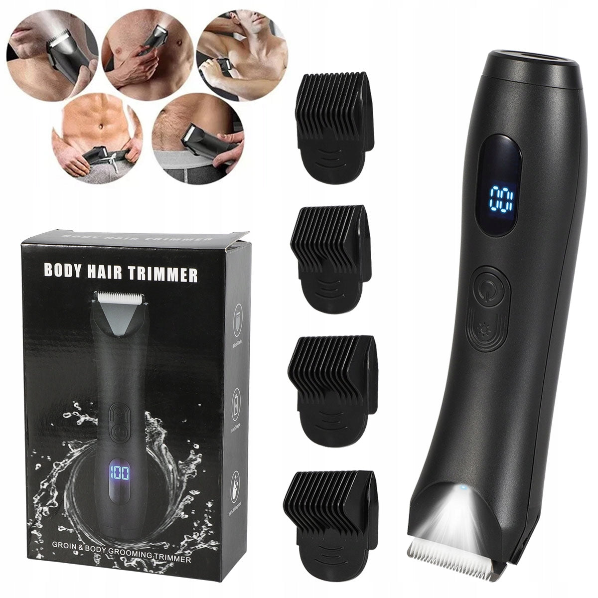 Shaving machine beard hair cutting intimate places shaver trimmer