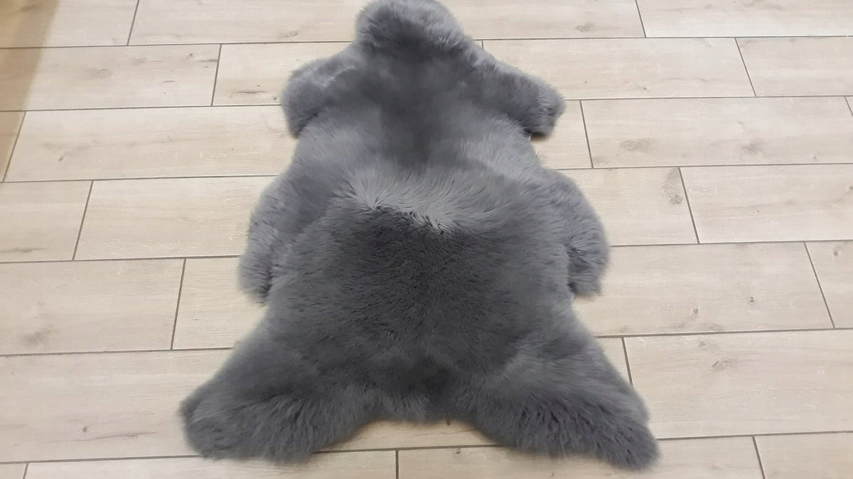 Sheepskin Carpet Grey Brand no brand