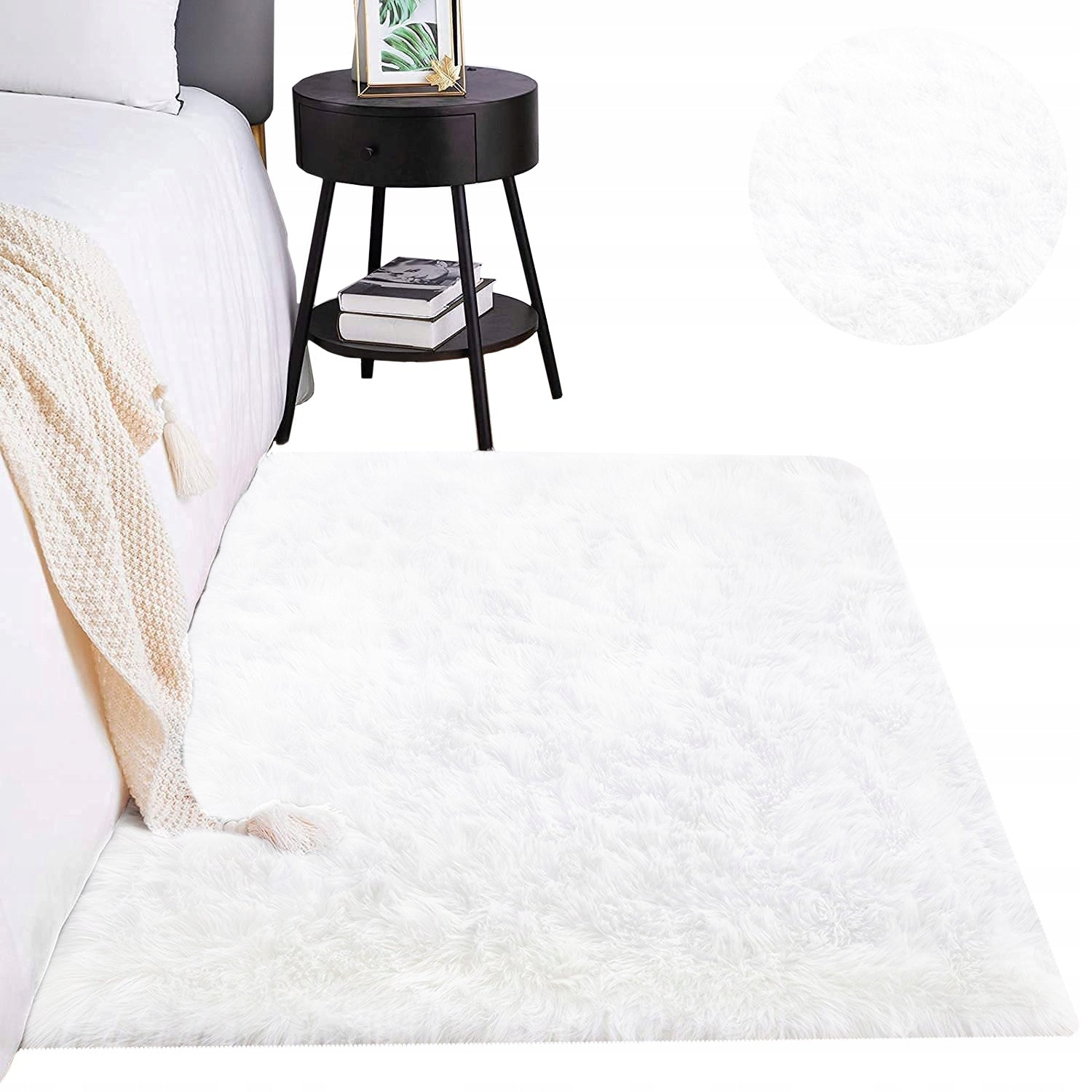 Sheepskin Faux Leather Fluffy Fur Soft Fur 120x180