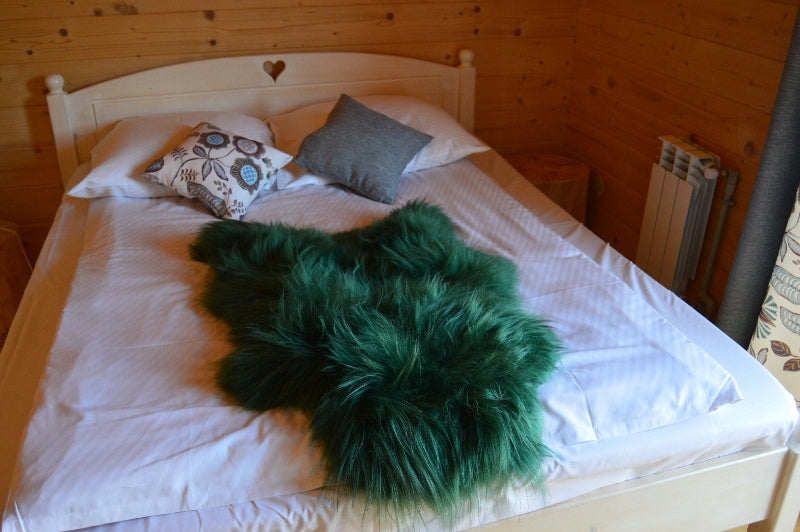 Sheepskin Island Green 111-130cm Sheepskin Color other