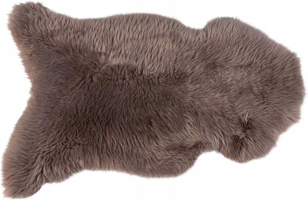 Sheepskin Lambskin Rug, Natural Sheepskin, XXL Cappuccino