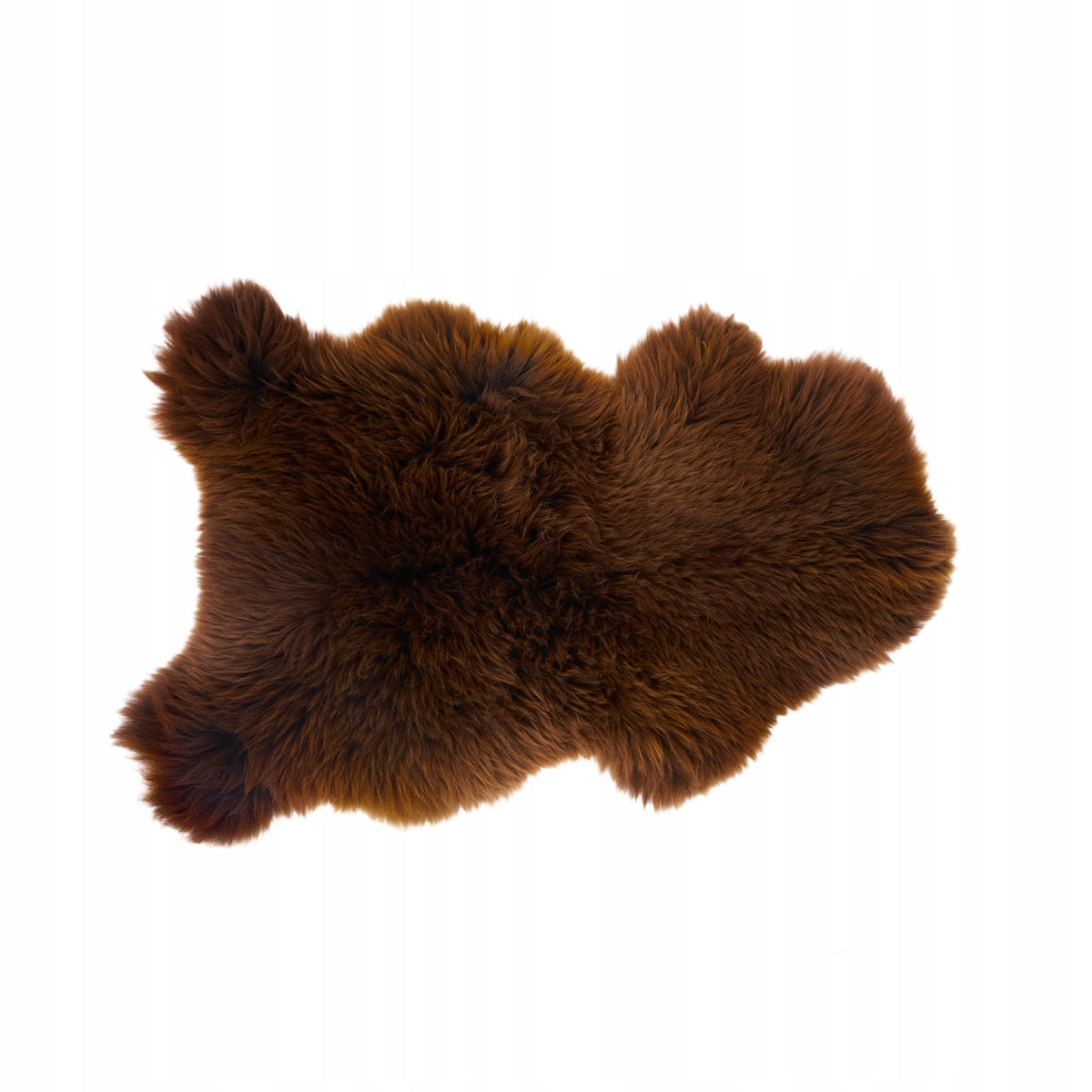 Sheepskin "NATURAL BROWN" - 50cm/XXXS (Little Lamb) 100%Natural!
