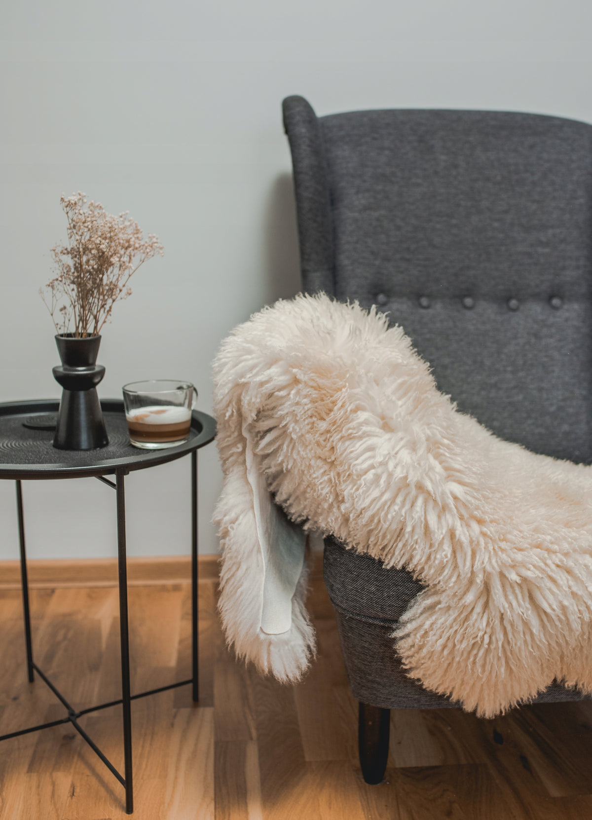 Sheepskin Natural White XL Curly Hair Baranica Manufacturer code MB2K