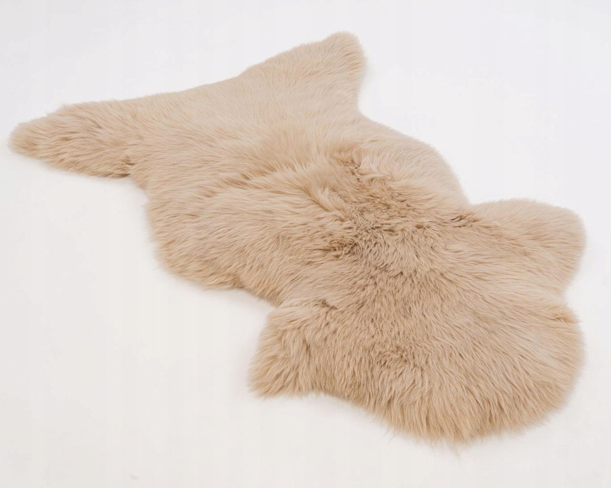 Sheepskin decorative natural "Cappuccino" - 95 cm Manufacturer code Skora_598-M