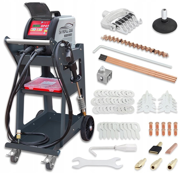 Sheet metal spotter welding machine for body sheets CAR PROPULL X-2000