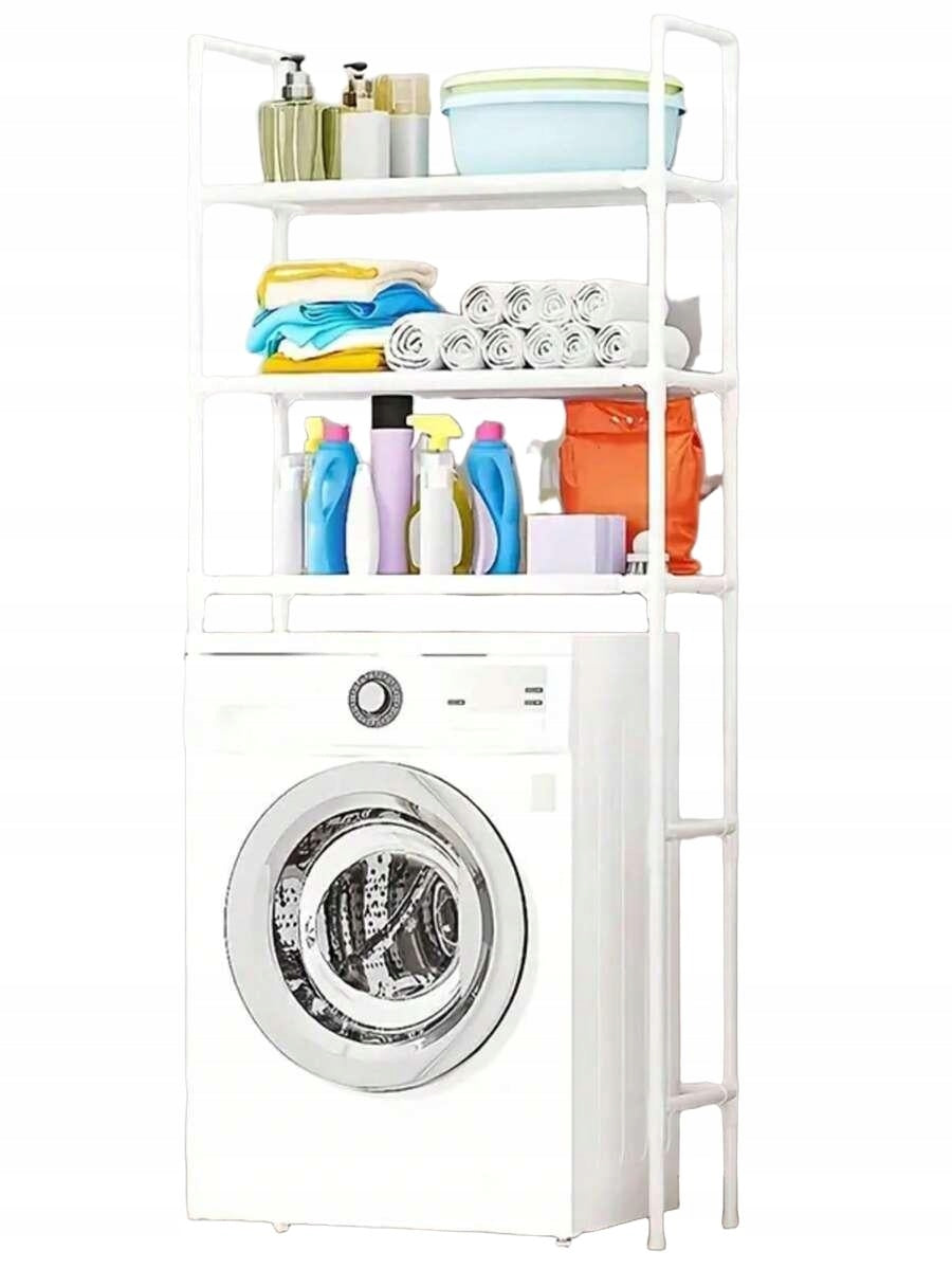 Shein white bathroom shelving unit S07 iuh 47X25X155CM