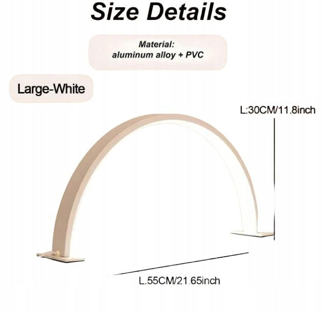Shein white led lamp S07 mzr 30X55CM