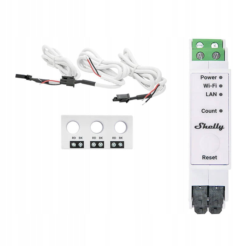 Shelly 1/3-way Electricity Consumption Meter Pro 3em-3ct63