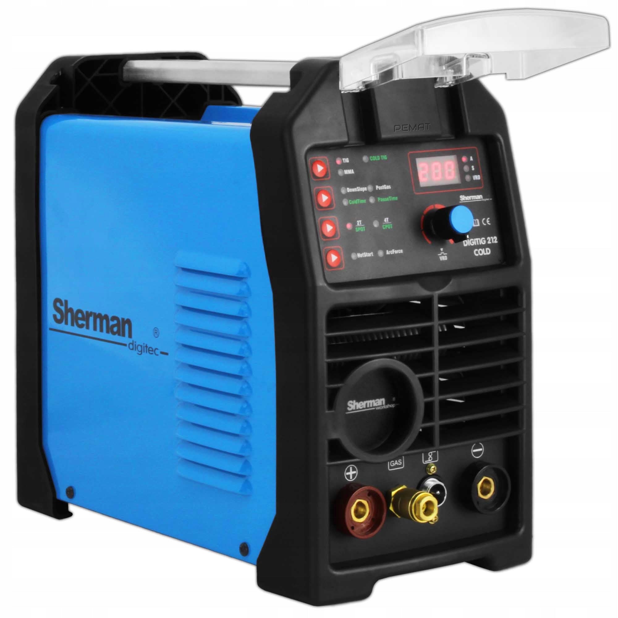 Sherman DIGITIG 212 COLD SPOT inverter welder Packaging status original