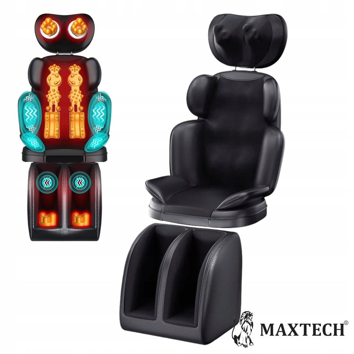 Shiatsu Massage Mat Massage Mattress Chair Massager Set EAN (GTIN) 5907264162428