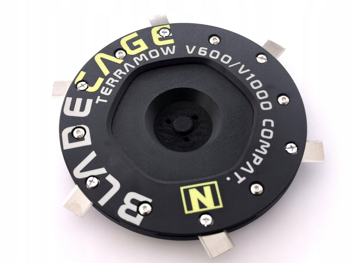 Shield with 6 blade guard compatible with TerraMow V600 and TerraMow V1000 Manufacturer code BCNT/TerraMow/V600/V1000