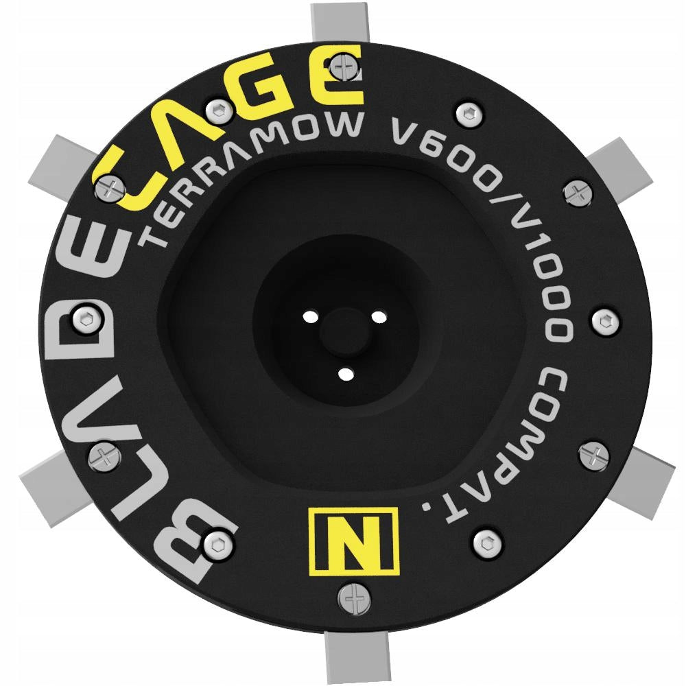 Shield with 6 blade guard compatible with TerraMow V600 and TerraMow V1000