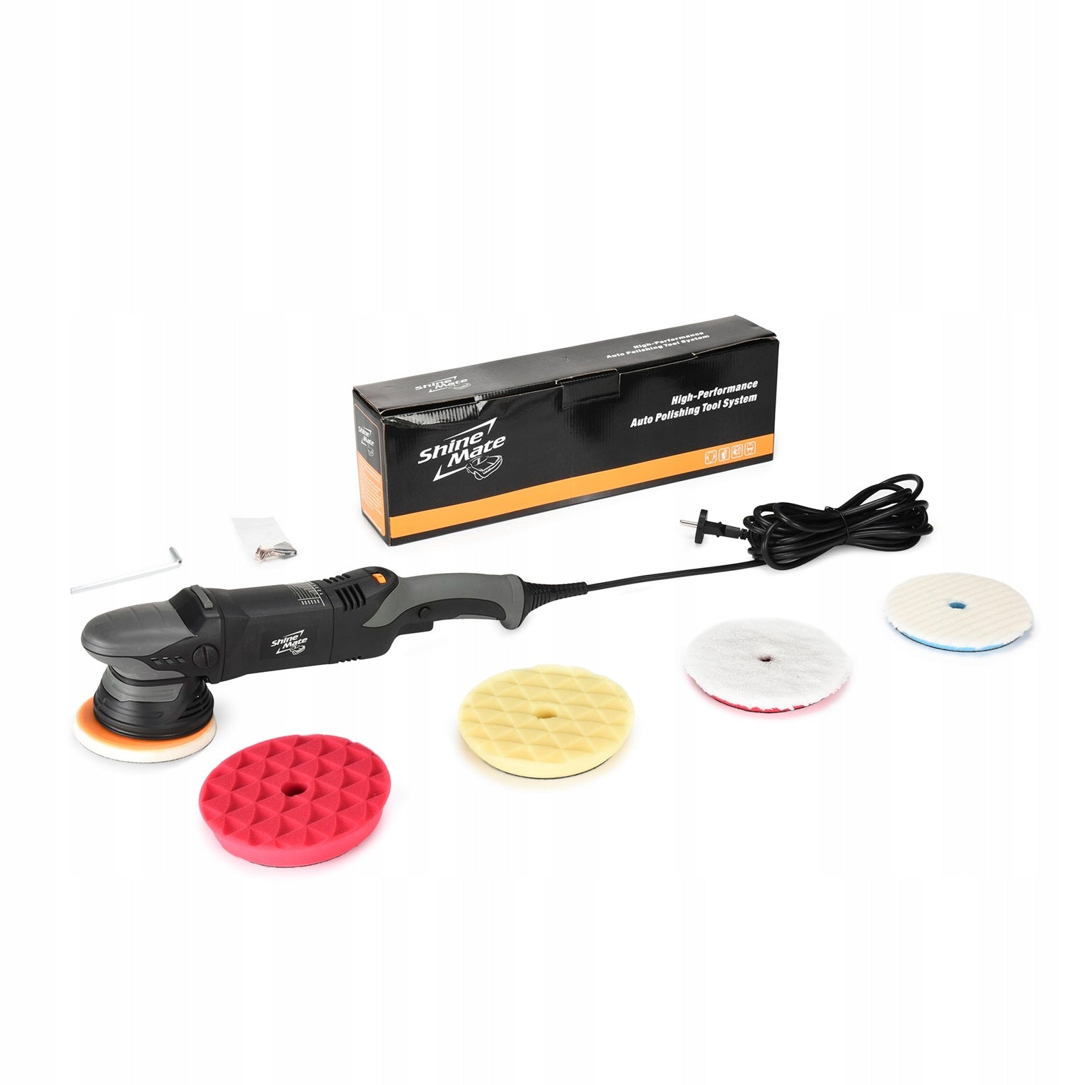 ShineMate EX620-5/15 dual action polisher, plate 123 mm, stroke 15 mm