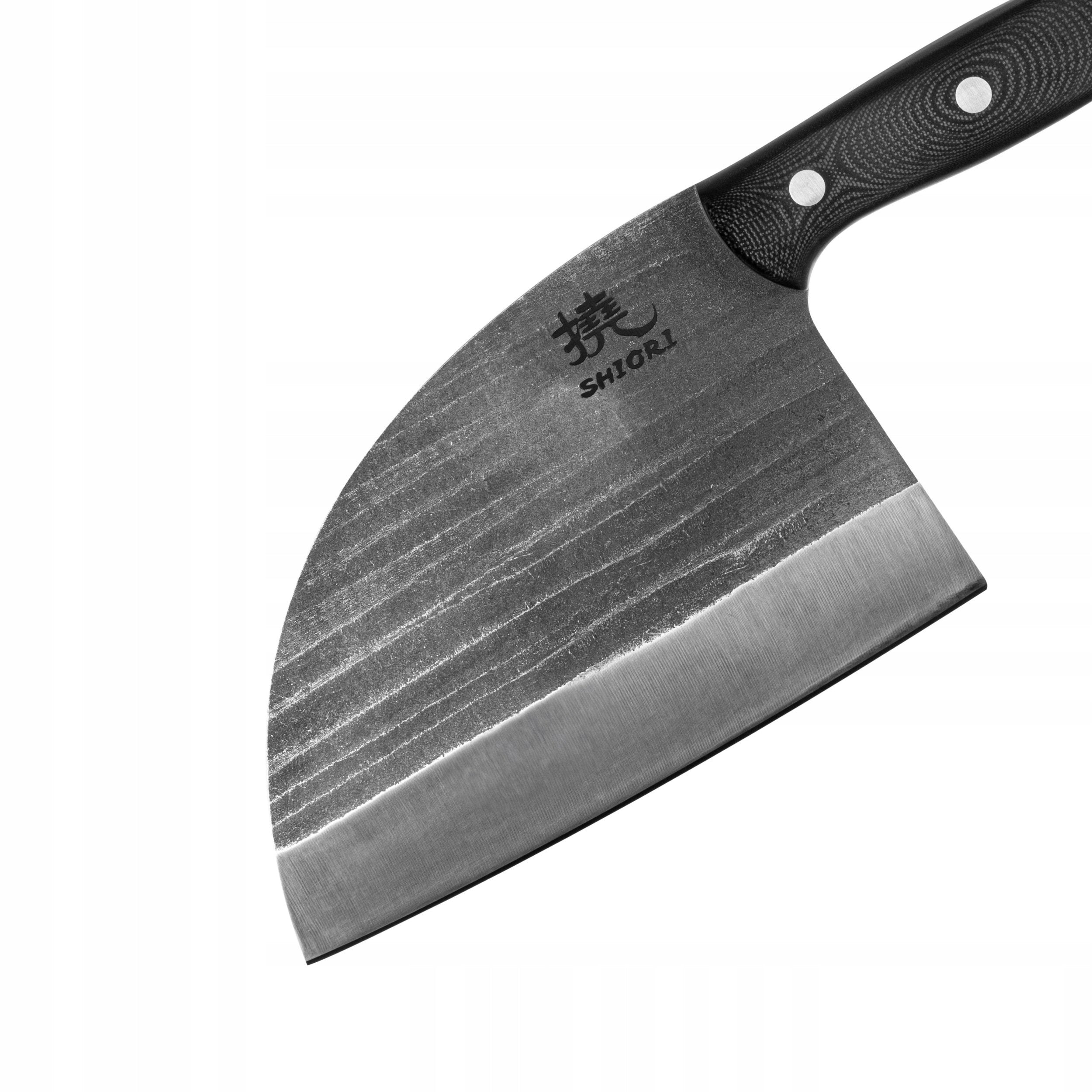 Shiori Serb - Japanese steel meat and vegetable cleaver AUS-10 18cm Manufacturer code Serb tasak