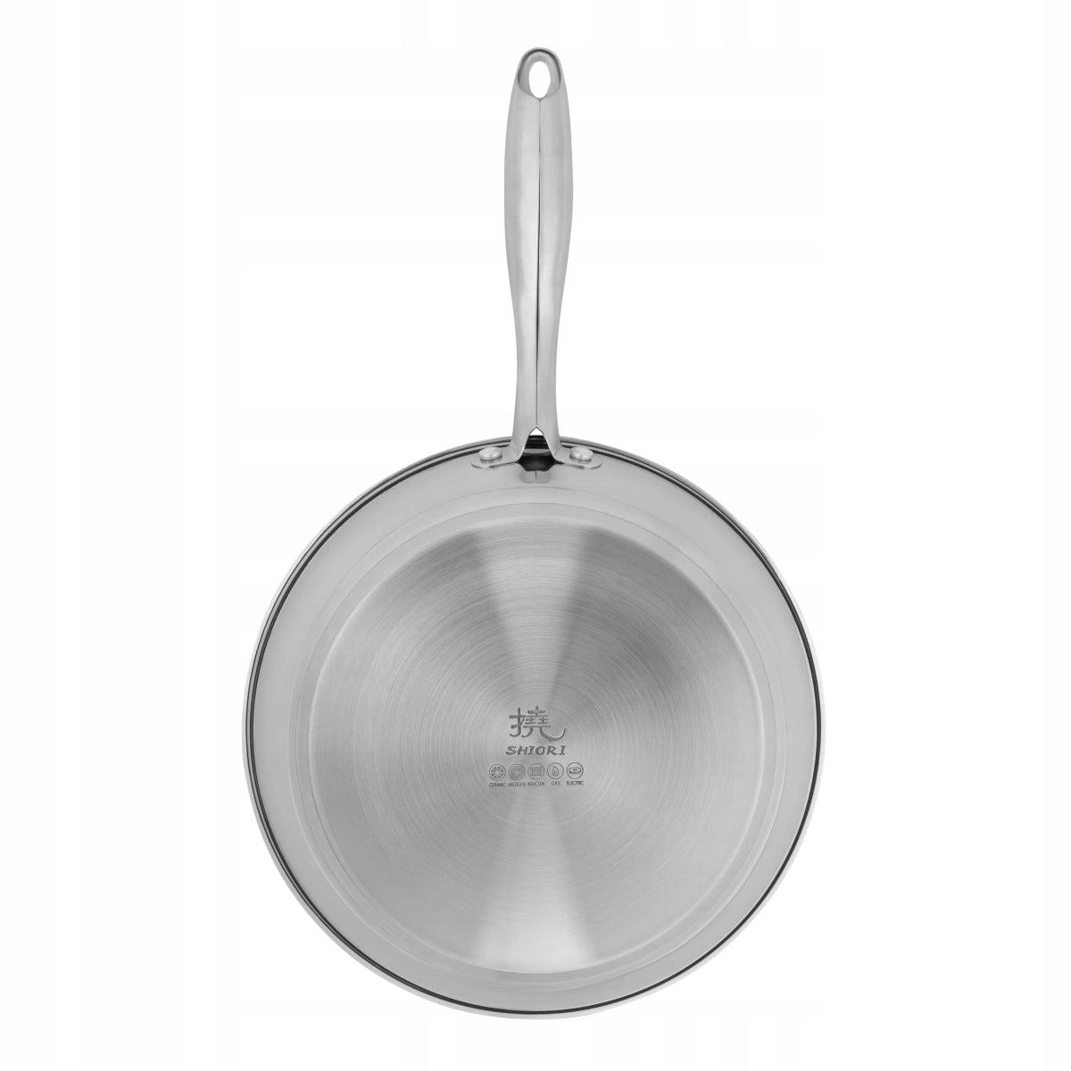 Shiori Stainless Steel 304 frying pan without coating induction 28cm Manufacturer code 5903839939815