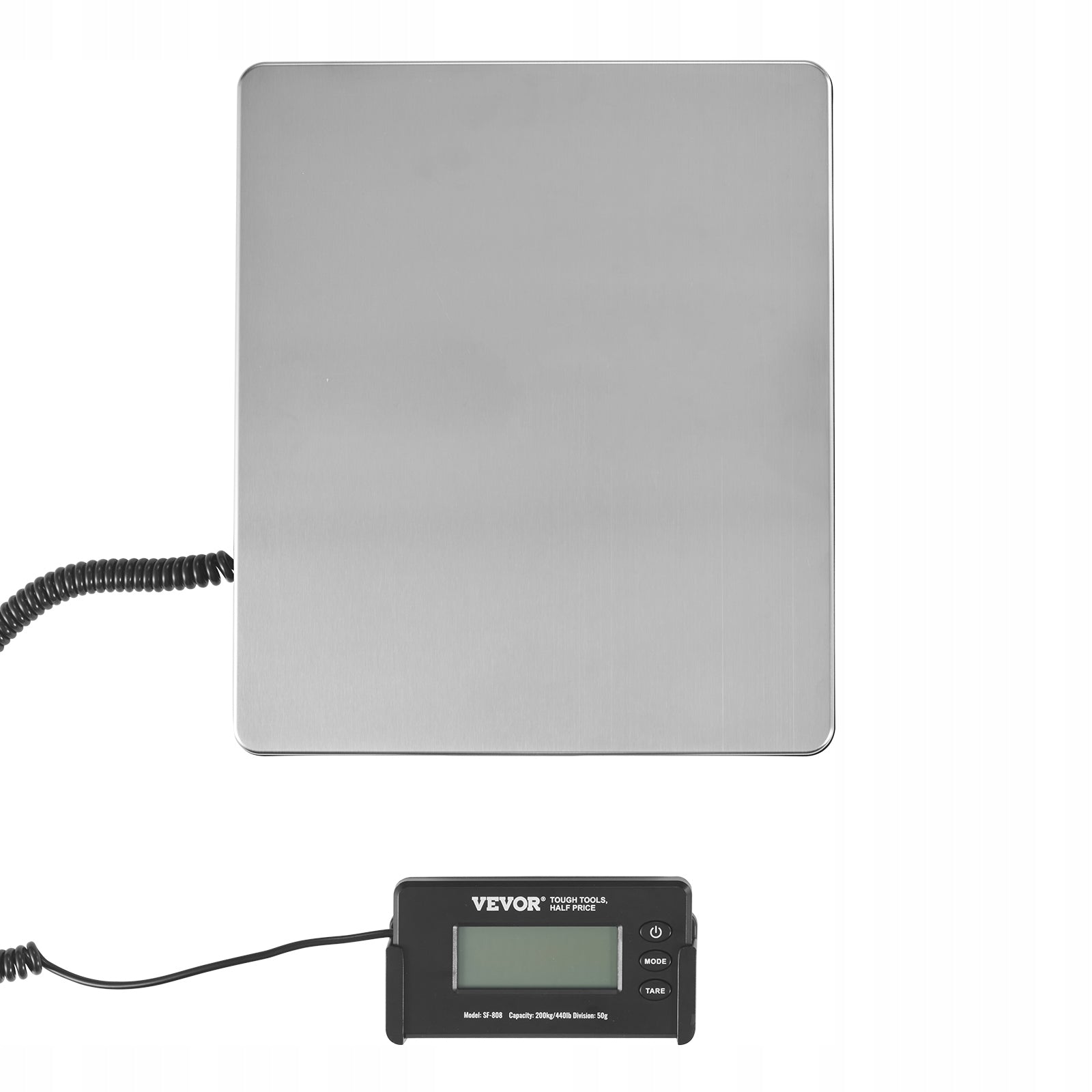 Shipping Scale Digital Postal Scale 440 lbs x 1.7 oz. AC/DC Package LCD Manufacturer code FTSYSCYXBDG12YMRKV2
