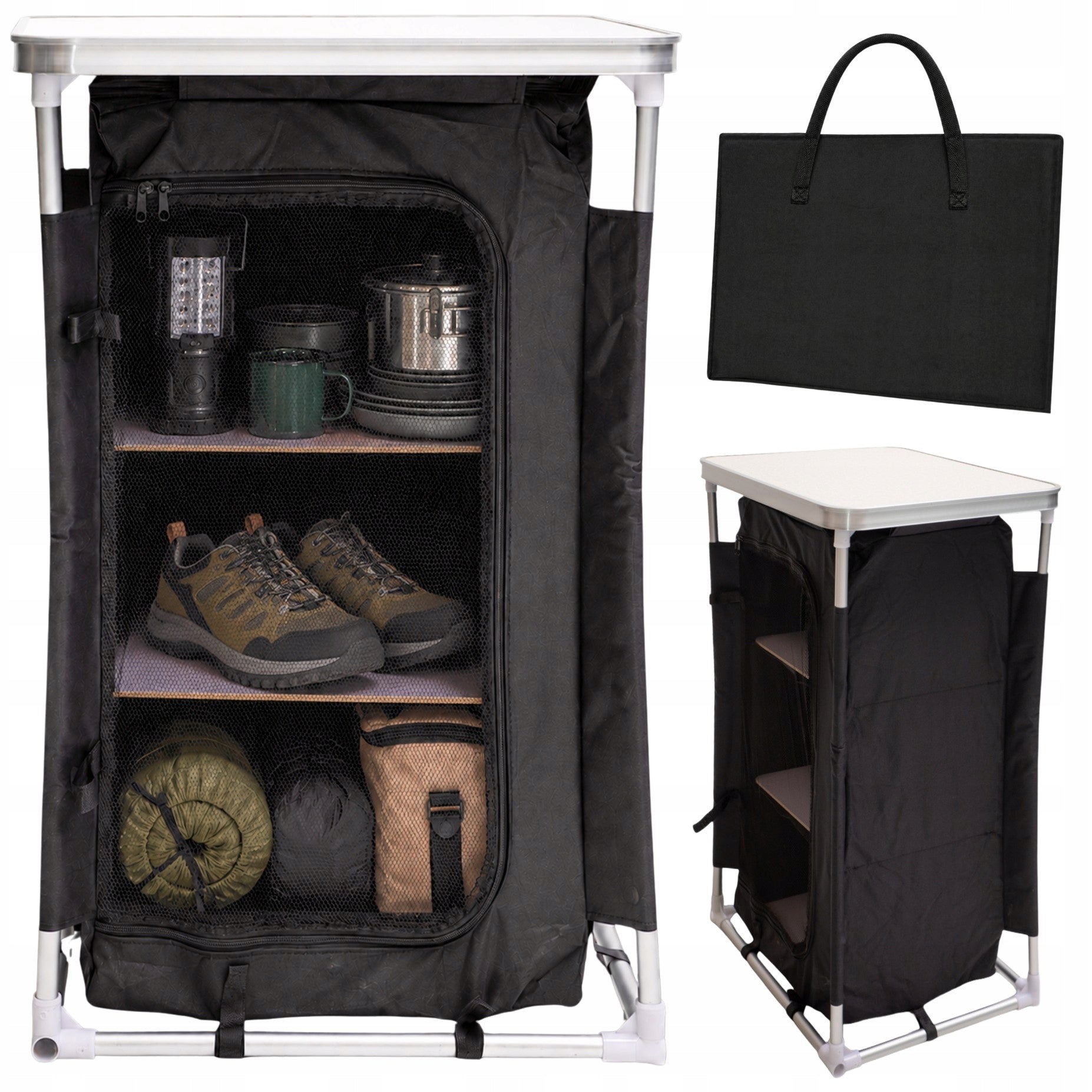 Shoe cabinet freestanding camping tourist stove GOGARDEN folding