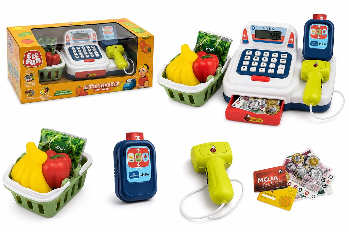 Shop Cash Register Ladybug Kids Scanner Card Reader Accessories Manufacturer code 5908019007605