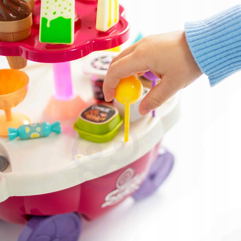 Shop Confectionery Ice Cream Cart Sound Light 36akc WOOPIE Packaging status original