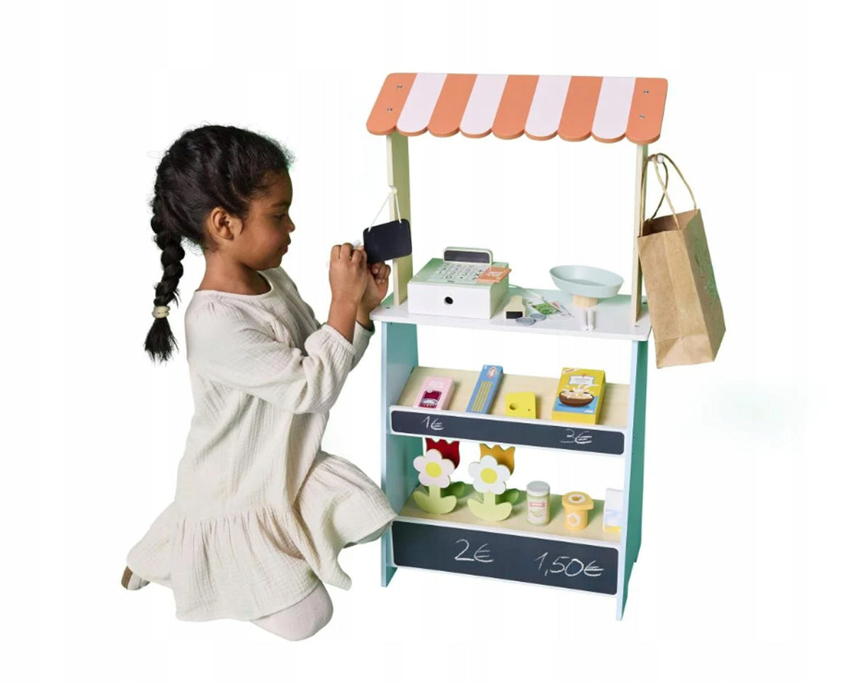 Shop Wooden Shop Children's stall Baseball Accessories Cash Register Brand Playtive
