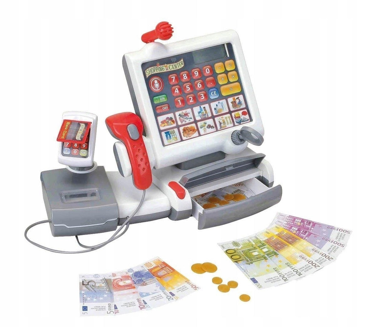 Shop cash register with scanner Brand Klein