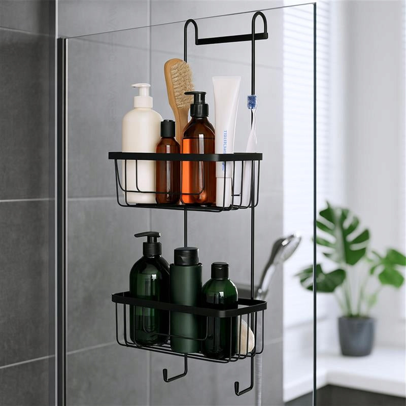 Shower Shelf Hanging Bathroom LOFT Black For Bathroom Stainless Packaging status original