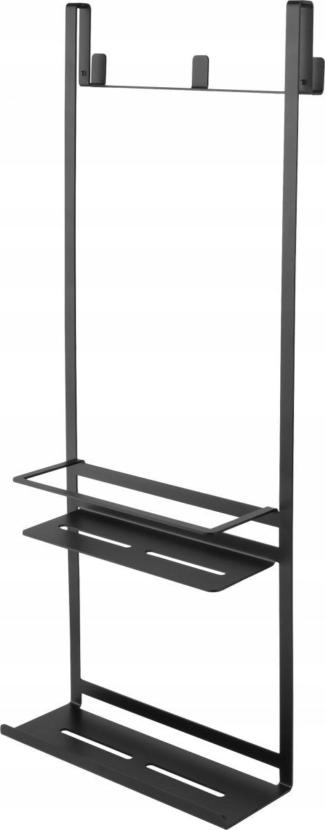 Shower shelf Nero Mokko type A black, for walk-in cabins ADM_N52K
