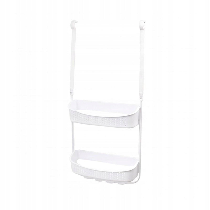 Shower shelf basket hanging organizer white - Yoka Brand Yoka Home