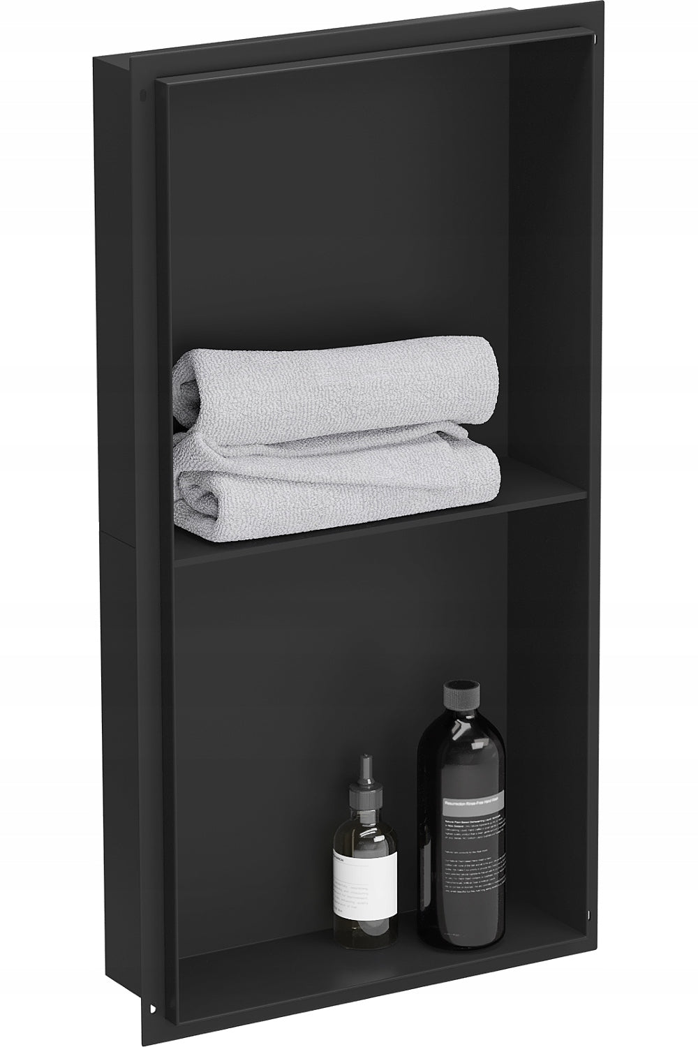 Shower shelf bathroom without flange 60x30 Mexen X-Wall black