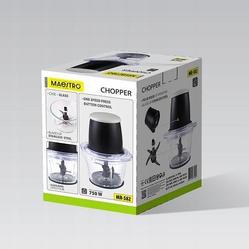 Shredder 750W MR-582 MAESTRO Packaging status original