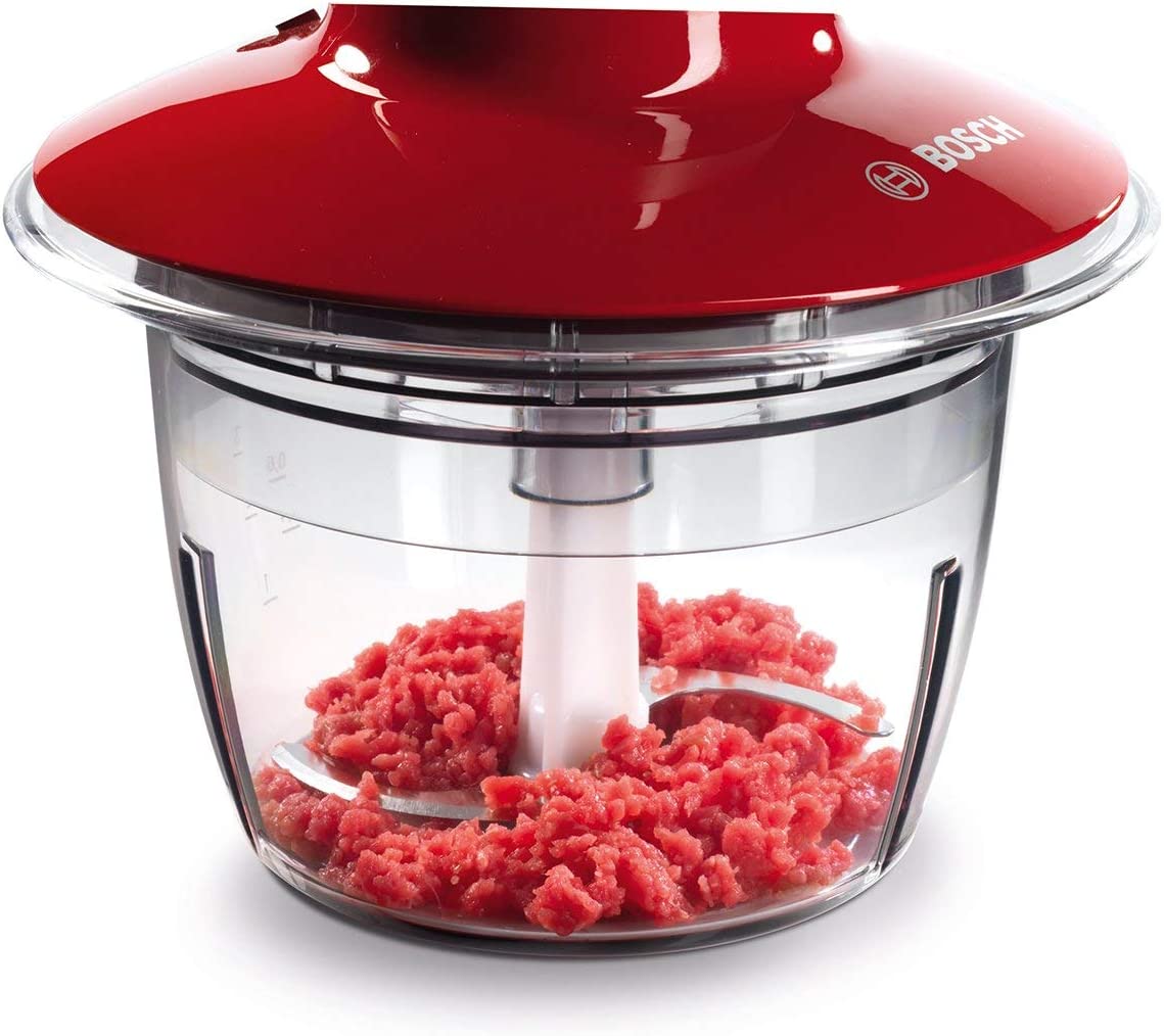 Shredder Bosch MMR08R2 400 W Dominant color red