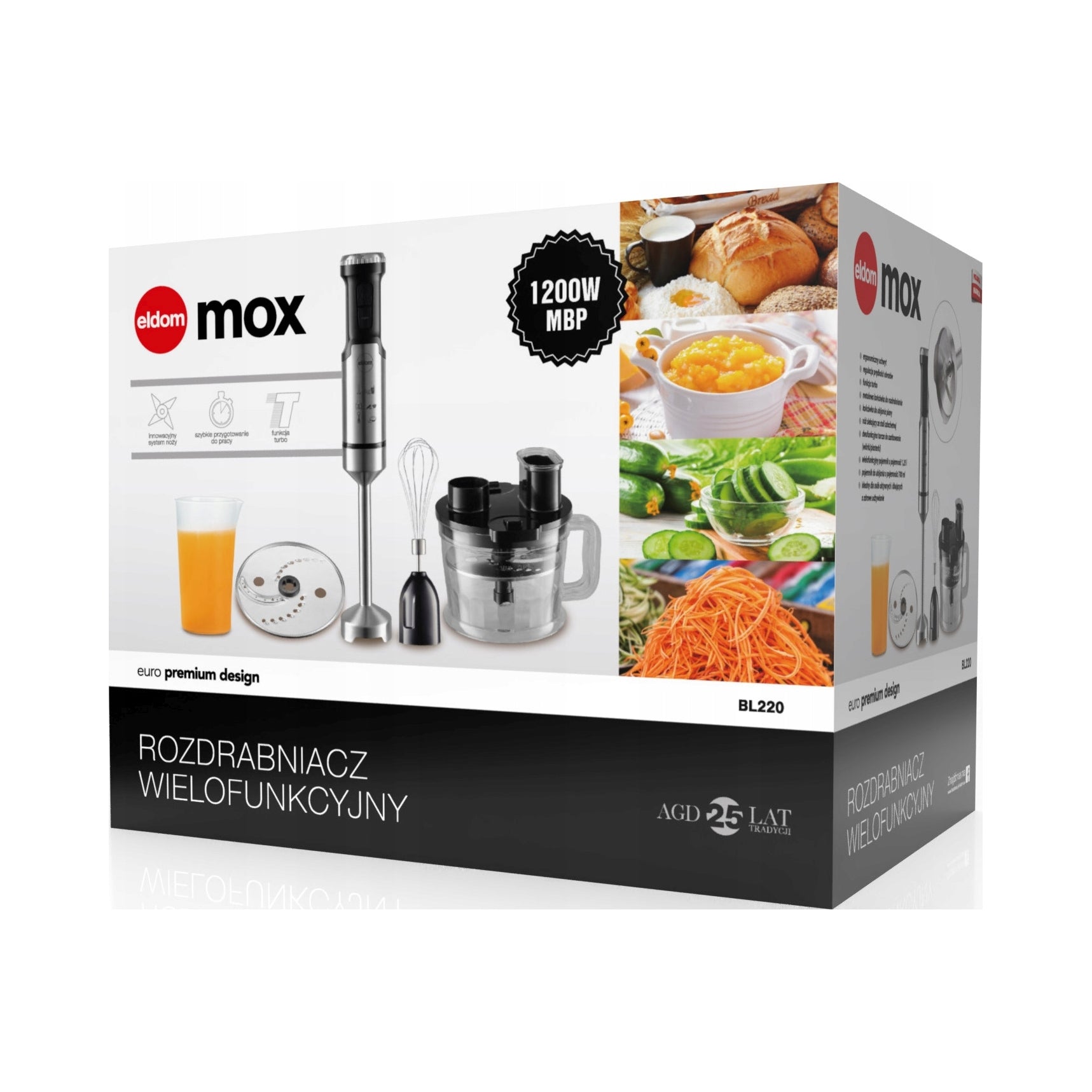 Shredder Eldom BL220 Mox 1200W black