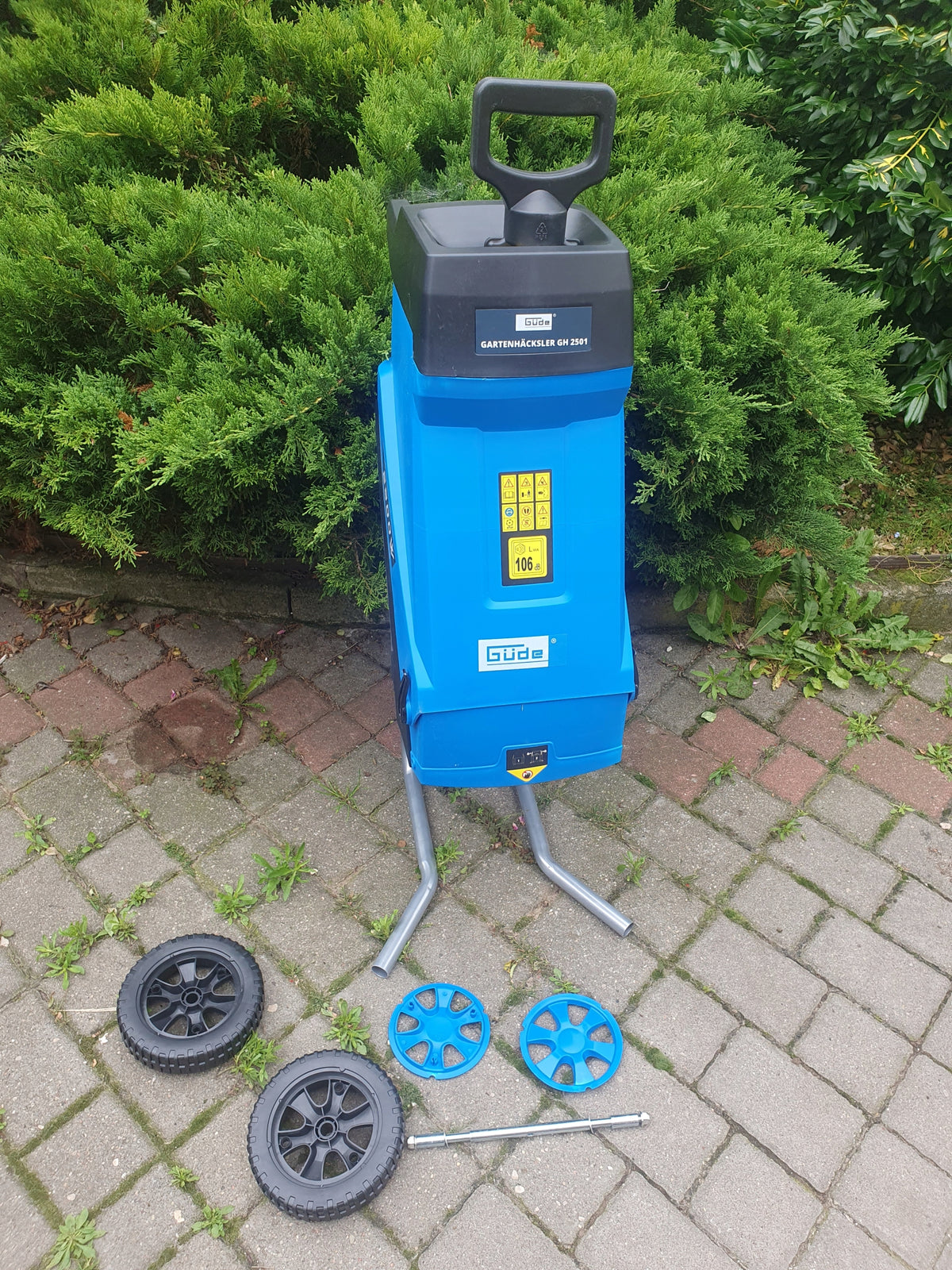 Shredder Güde GH 2501 with pusher EAN (GTIN) 4015671943729
