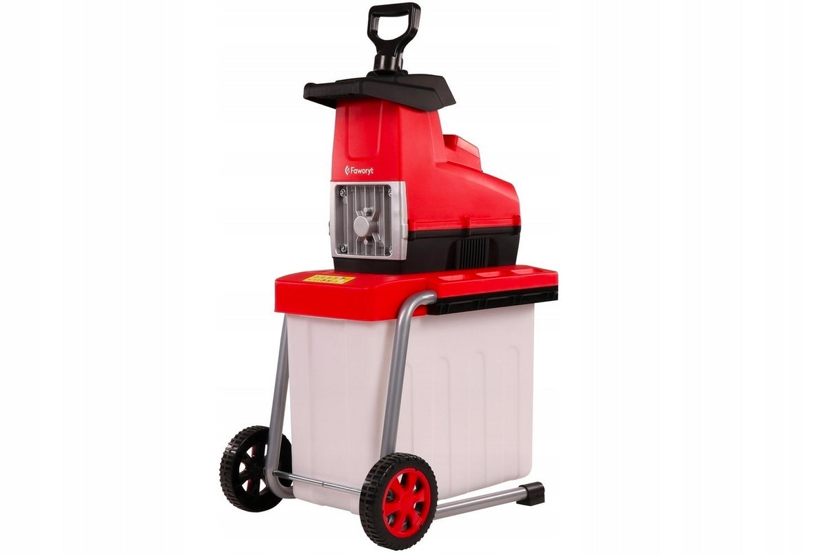 Shredder for branches FAWORYT 2800 W Milling chipper up to 44 mm TANK 55 l Packaging status original