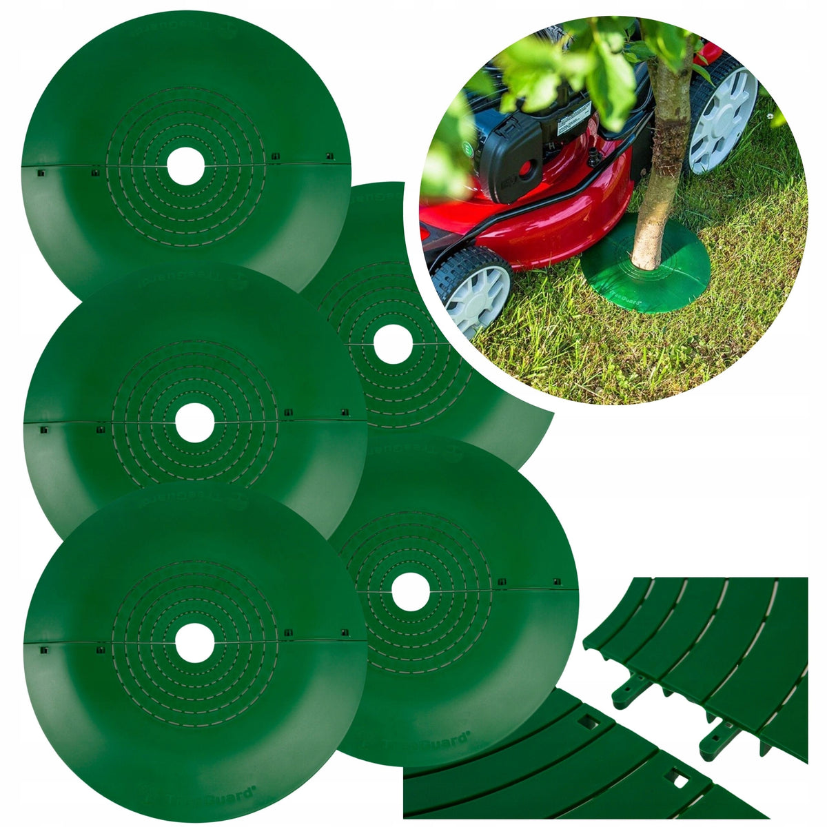 Shrub Tree Protector 5 Pcs Protects Trunk Cover For Trunk 115mm Trunk Cover