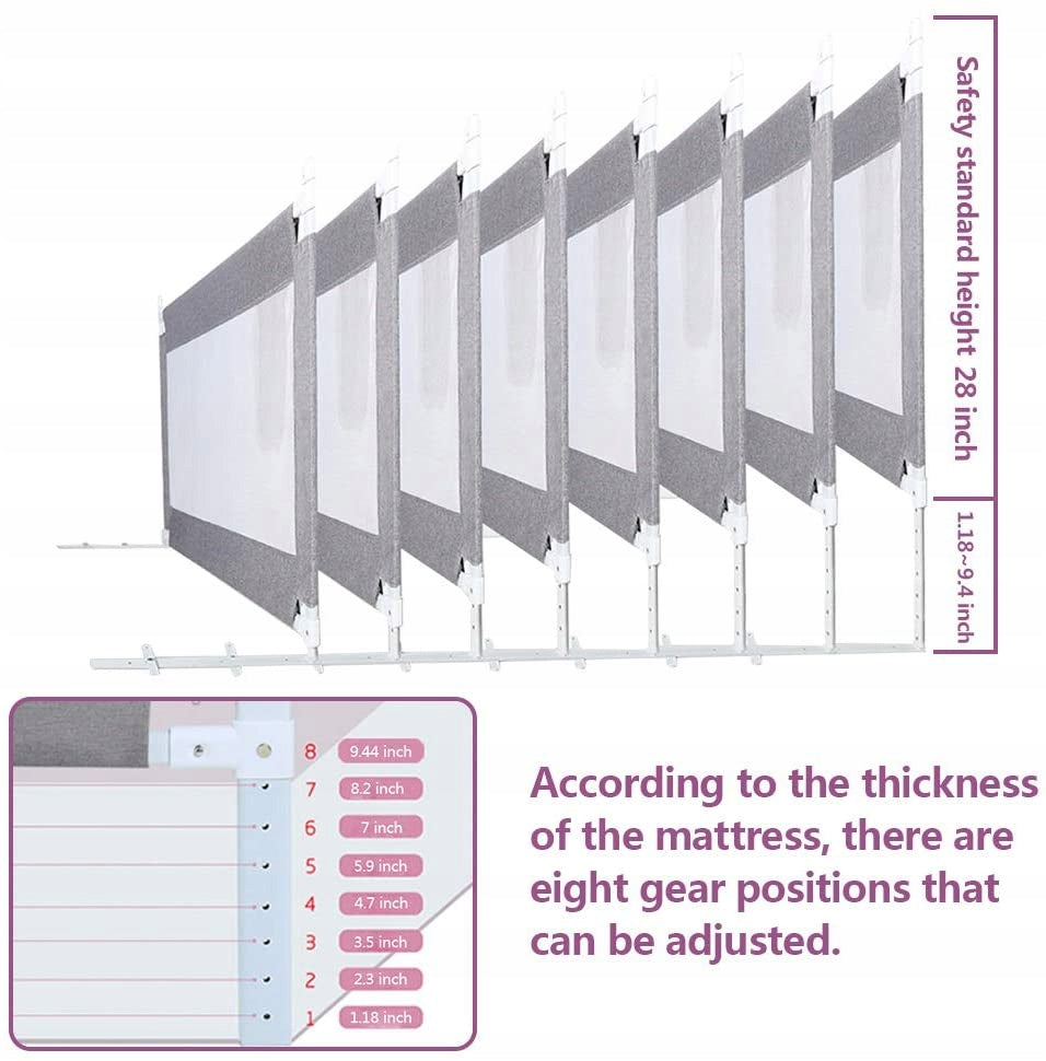 Side barrier to secure the bed 180 cm Brand Zehnhase