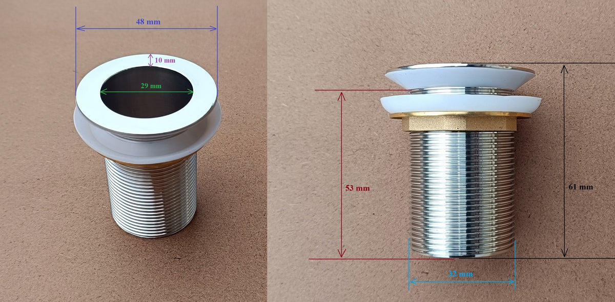 Side passage to tub jacuzzi threaded to boiler furnace B20 Packaging status original